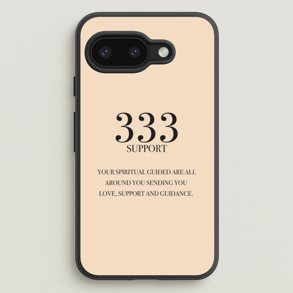 333 - Angel Numbers - Angel Numbers Phone Case for Google Pixel 9a