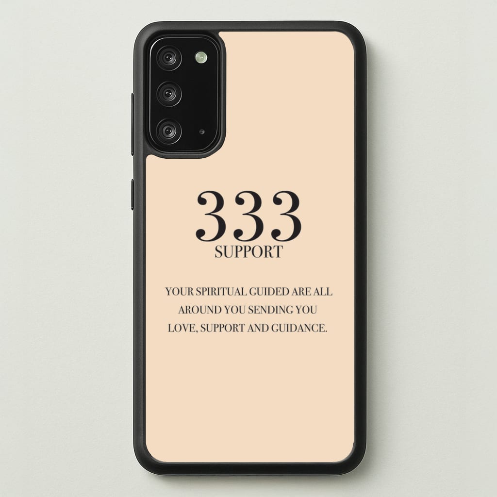 333 - Angel Numbers - Angel Numbers Phone Case for Galaxy Note 20