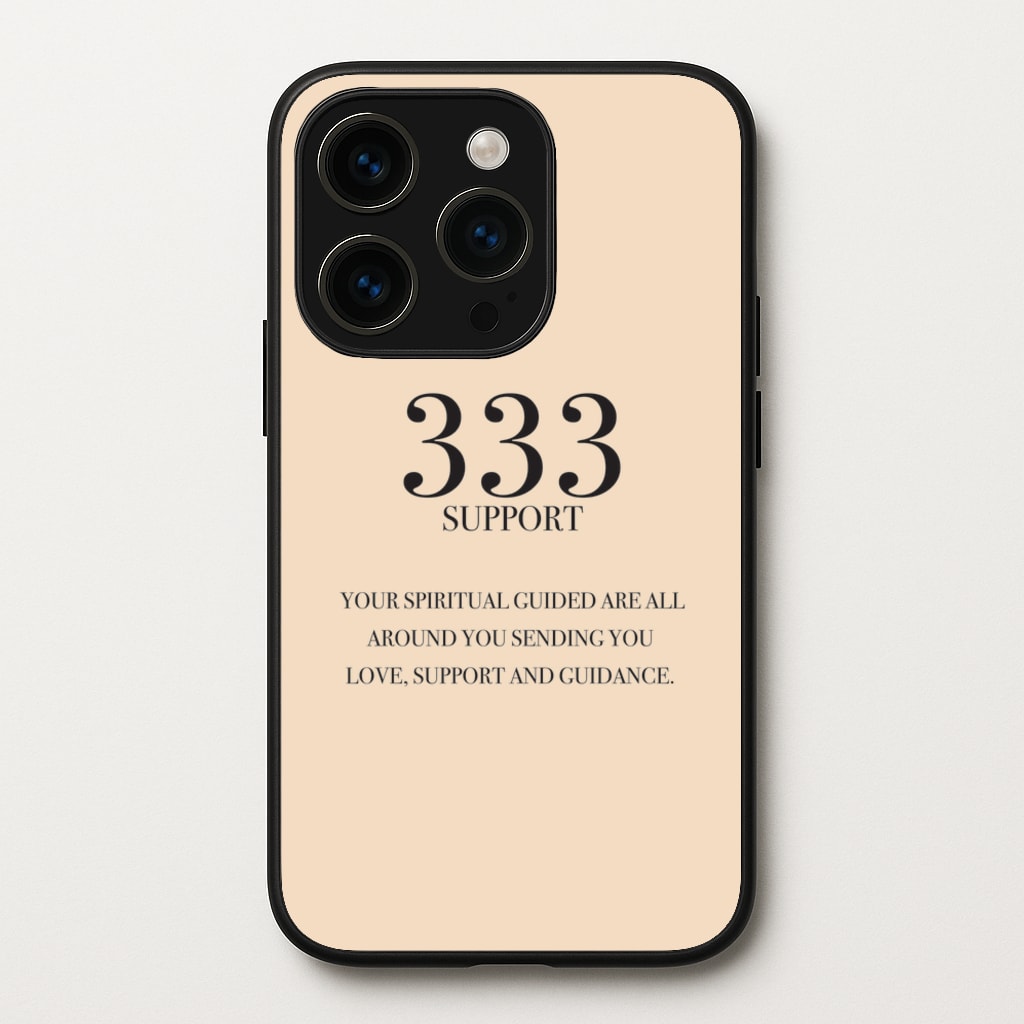 333 - Angel Numbers - Angel Numbers Phone Case for iPhone 15 Pro