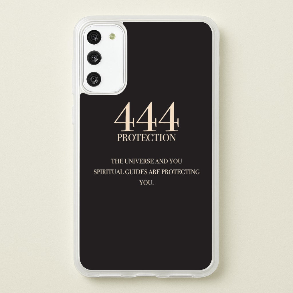 444 - Angel Numbers - Angel Numbers Phone Case for Galaxy S20