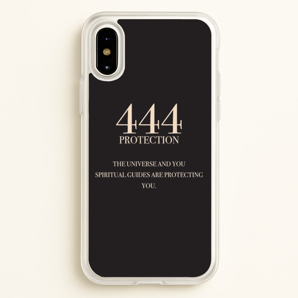 444 - Angel Numbers - Angel Numbers Phone Case for iPhone X / XS