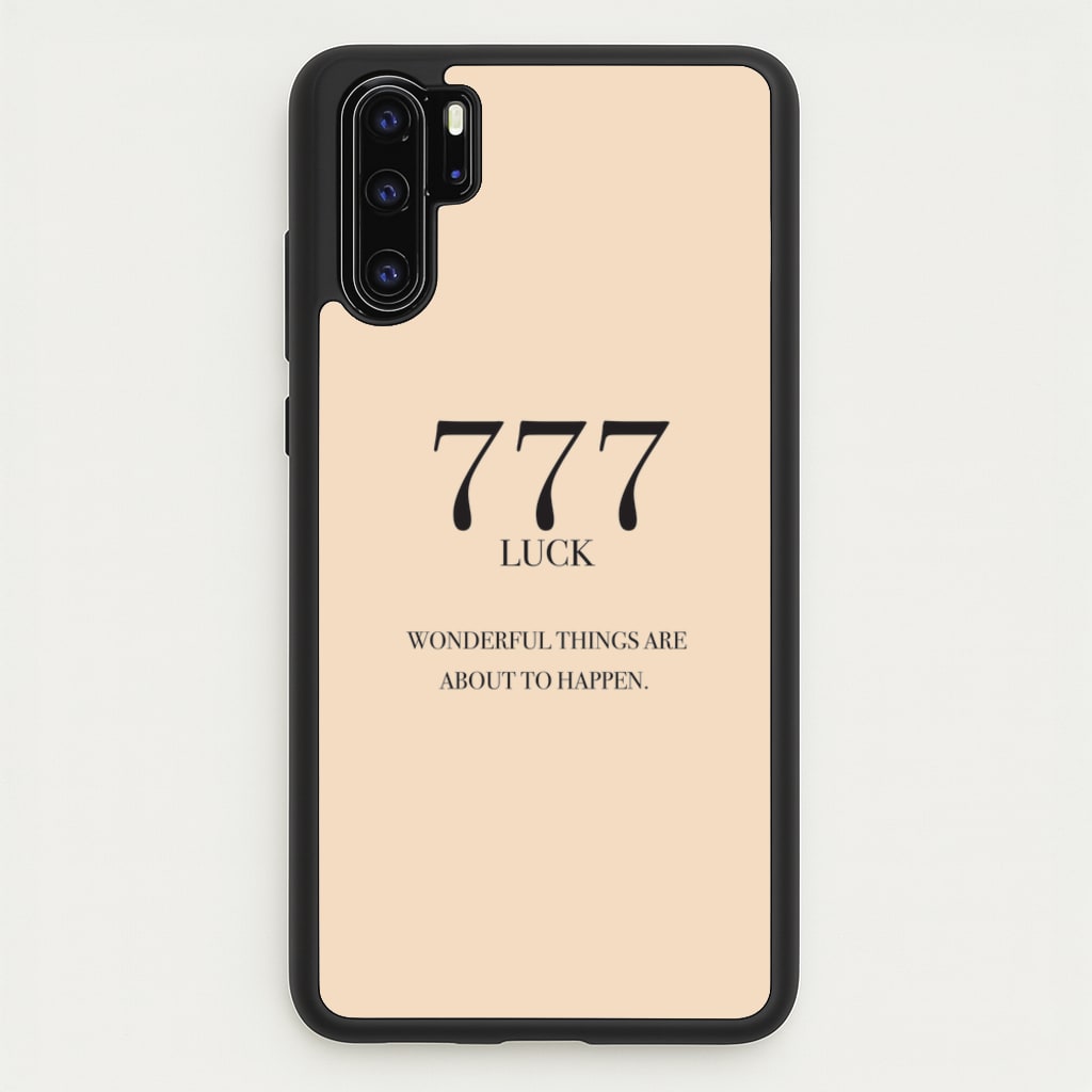 777 - Angel Numbers - Angel Numbers Phone Case for Huawei P30 Pro