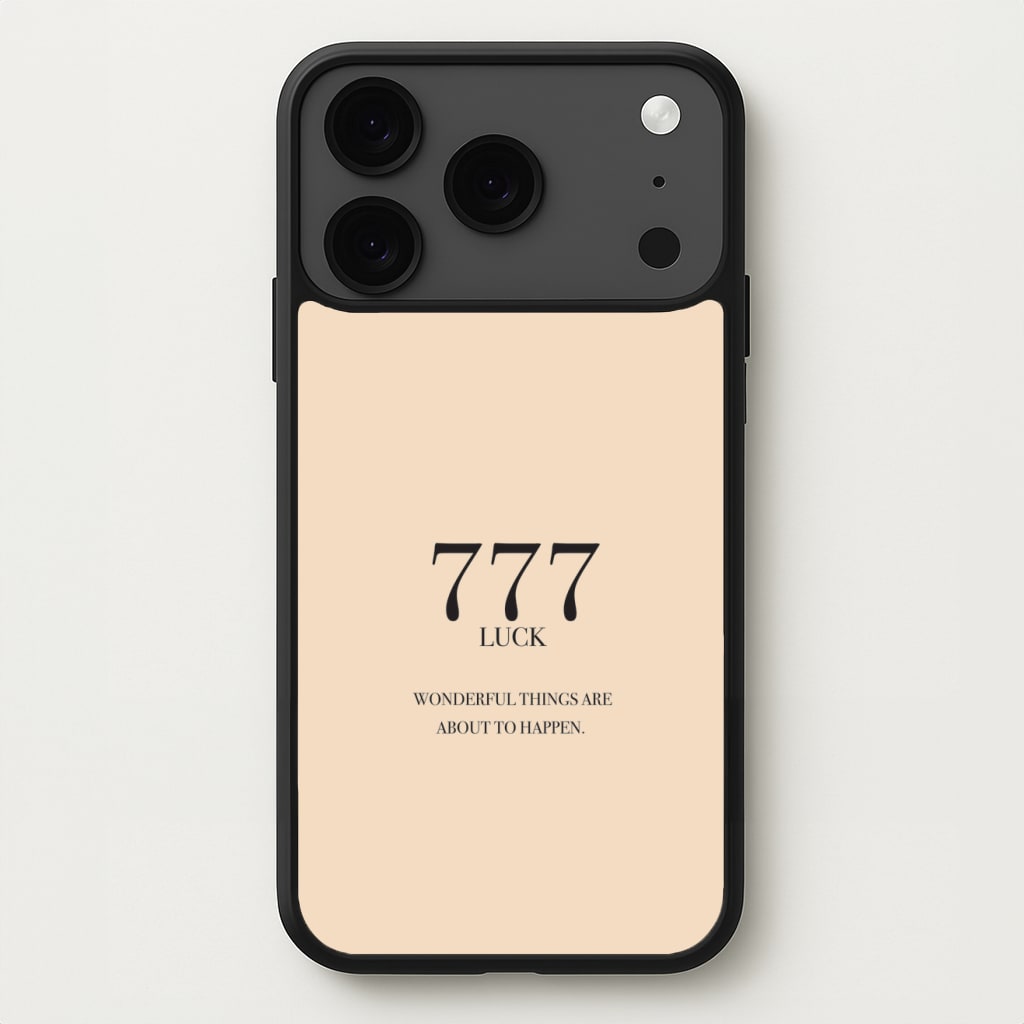 777 - Angel Numbers Phone Case for iPhone 17 Pro