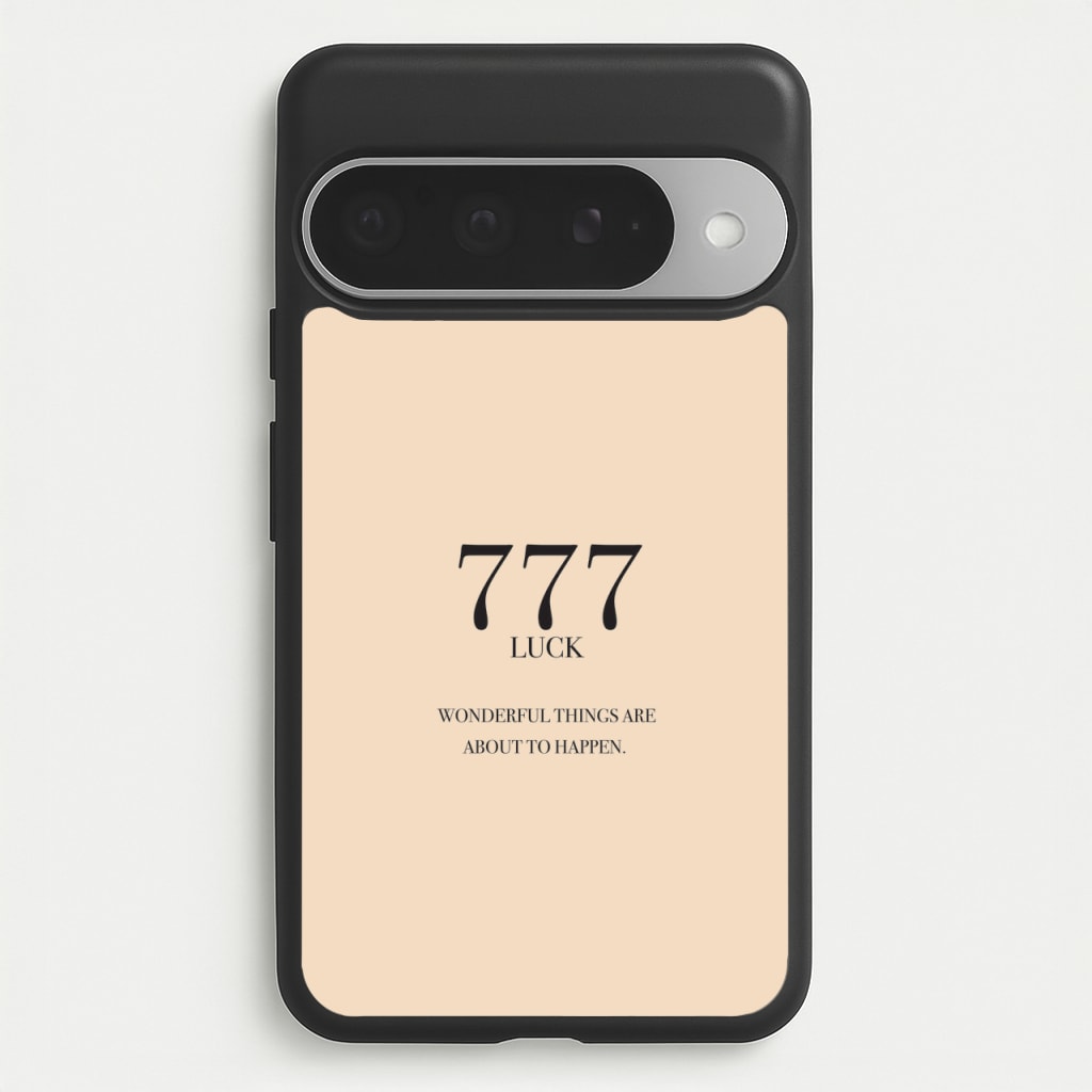 777 - Angel Numbers Phone Case for Google Pixel 10 Pro XL