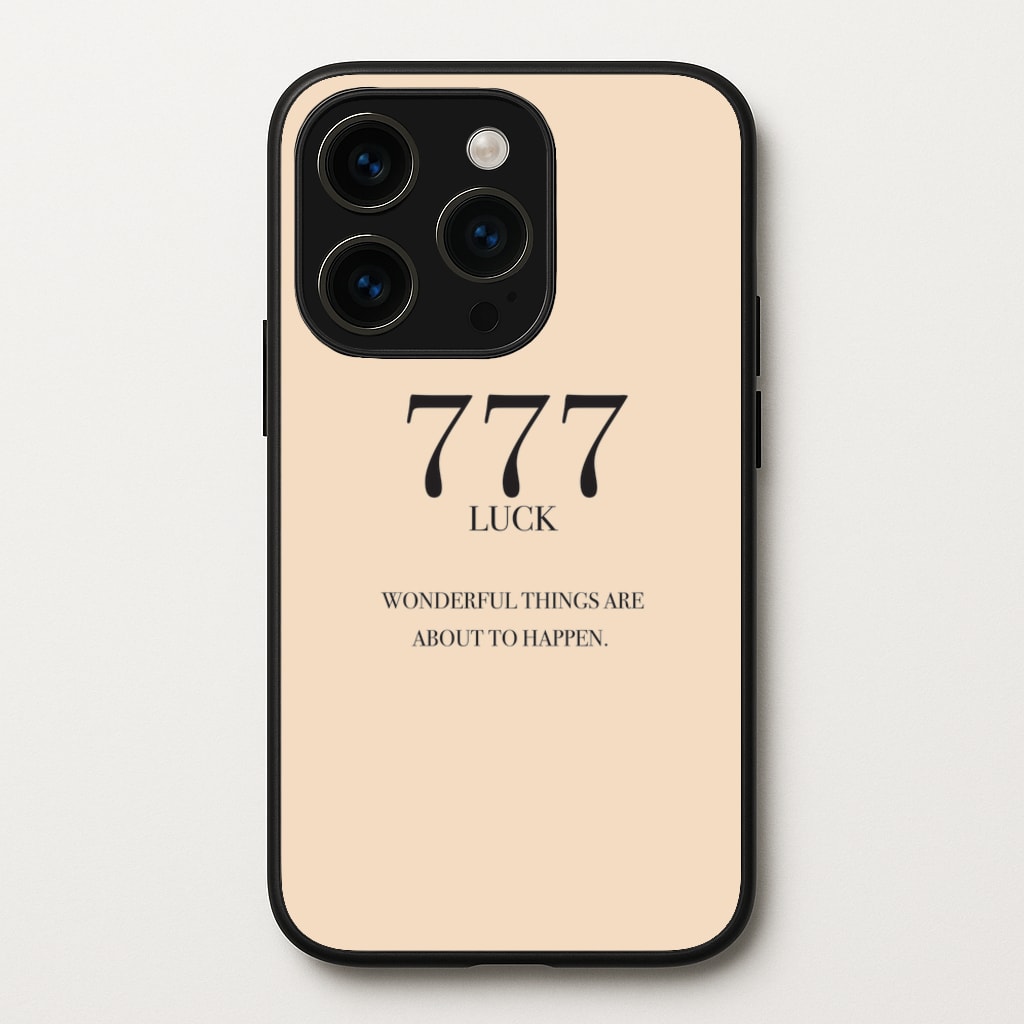 777 - Angel Numbers - Angel Numbers Phone Case for iPhone 15 Pro Max