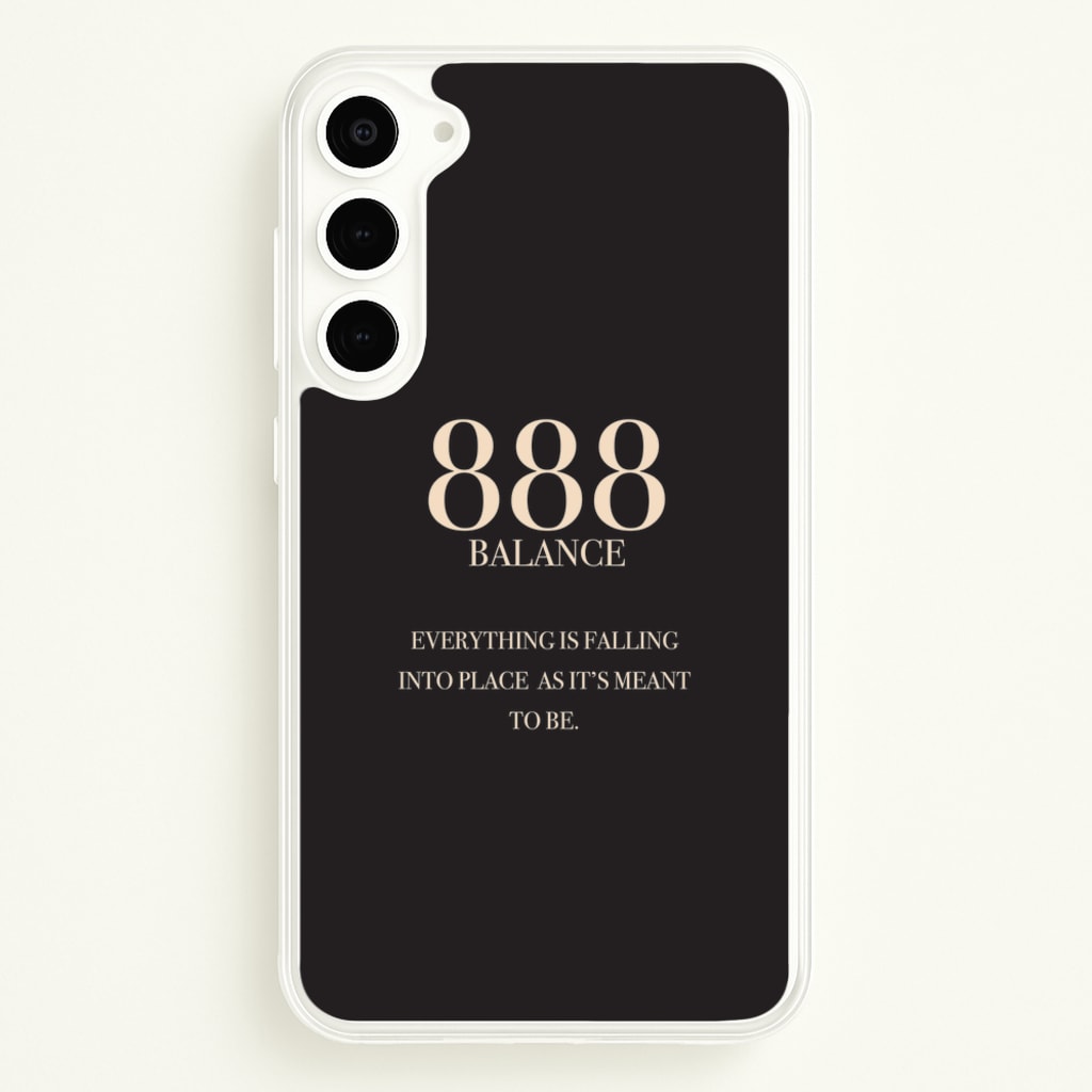 888 - Angel Numbers - Angel Numbers Phone Case for Galaxy S23 Plus
