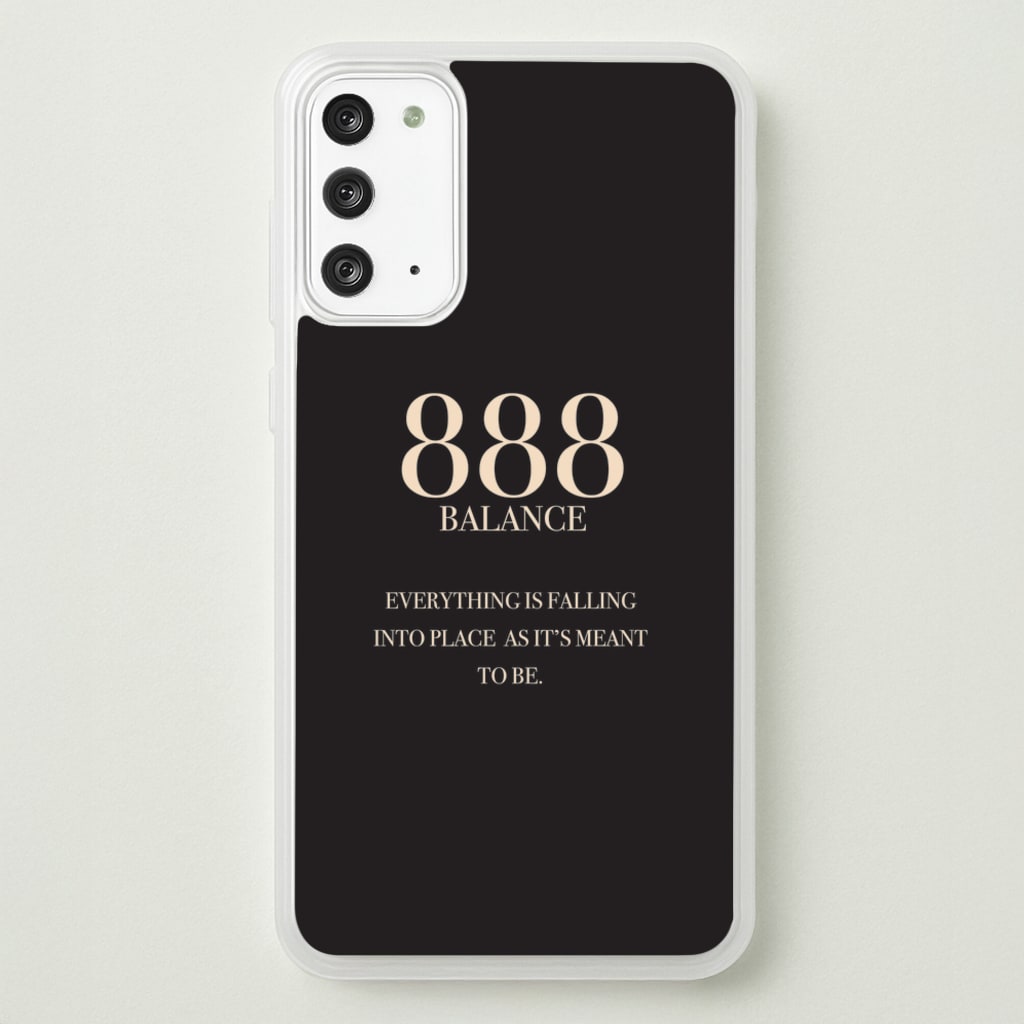 888 - Angel Numbers - Angel Numbers Phone Case for Galaxy Note 20
