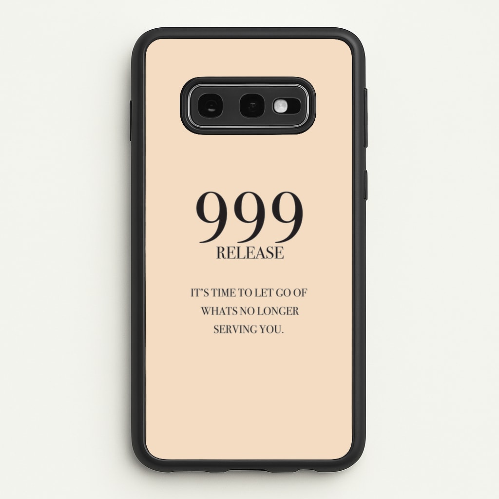 999 - Angel Numbers - Angel Numbers Phone Case for Galaxy S10e