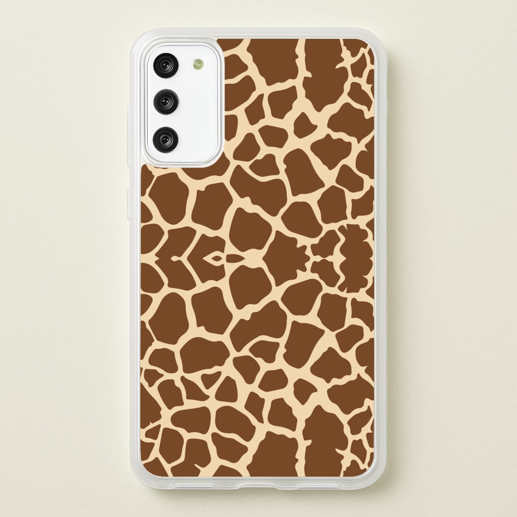 Giraffe - Animal Patterns - Animal Patterns Phone Case for Galaxy A41