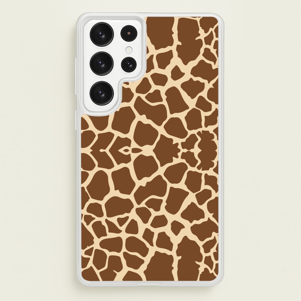 Giraffe - Animal Patterns - Animal Patterns Phone Case for Galaxy S22 Ultra