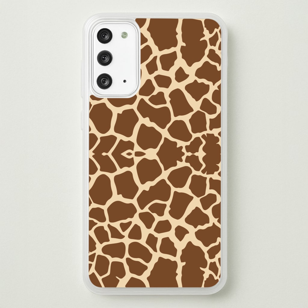 Giraffe - Animal Patterns - Animal Patterns Phone Case for Galaxy Note 20