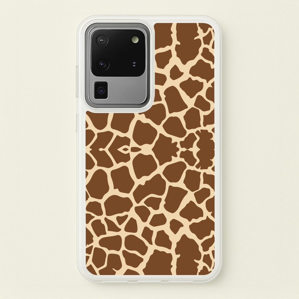 Giraffe - Animal Patterns - Animal Patterns Phone Case for Galaxy S20 Ultra