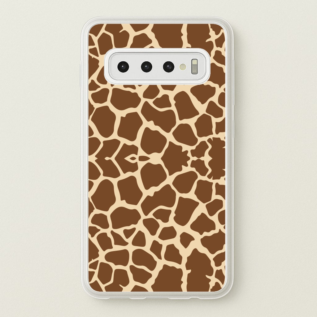 Giraffe - Animal Patterns - Animal Patterns Phone Case for Galaxy S10 Plus