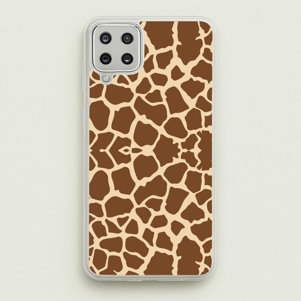 Giraffe - Animal Patterns - Animal Patterns Phone Case for Galaxy A12
