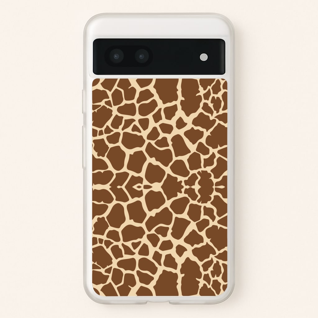 Giraffe - Animal Patterns - Animal Patterns Phone Case for Google Pixel 6a