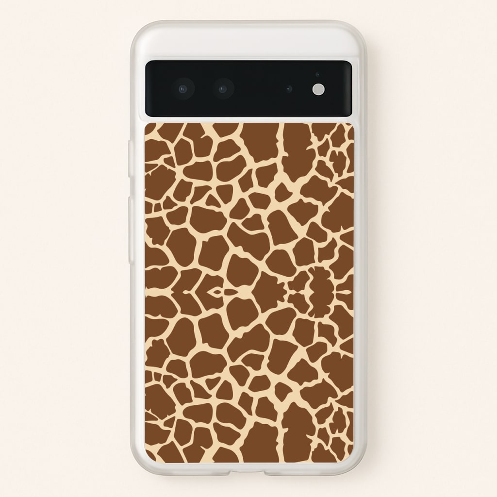 Giraffe - Animal Patterns - Animal Patterns Phone Case for Google Pixel 6