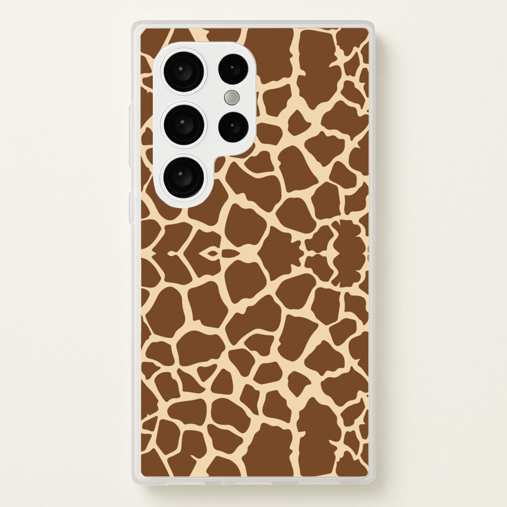 Giraffe - Animal Patterns - Animal Patterns Phone Case for Galaxy S24 Ultra