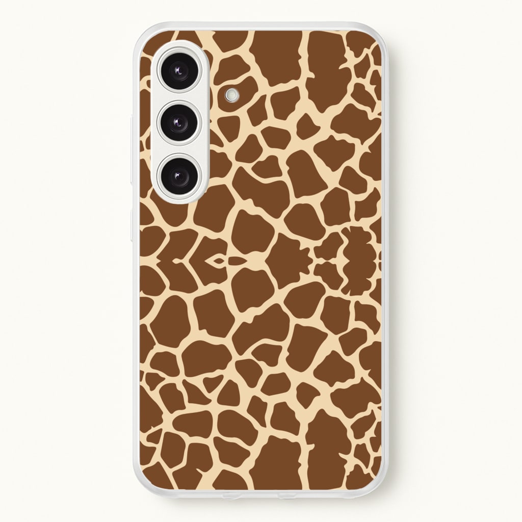 Giraffe - Animal Patterns - Animal Patterns Phone Case for Galaxy S24