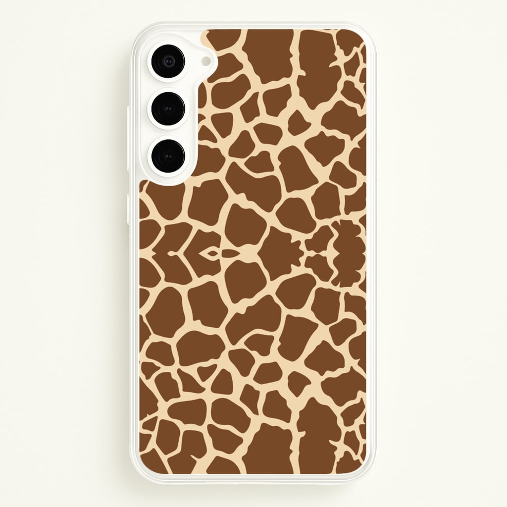 Giraffe - Animal Patterns - Animal Patterns Phone Case for Galaxy S23 Plus