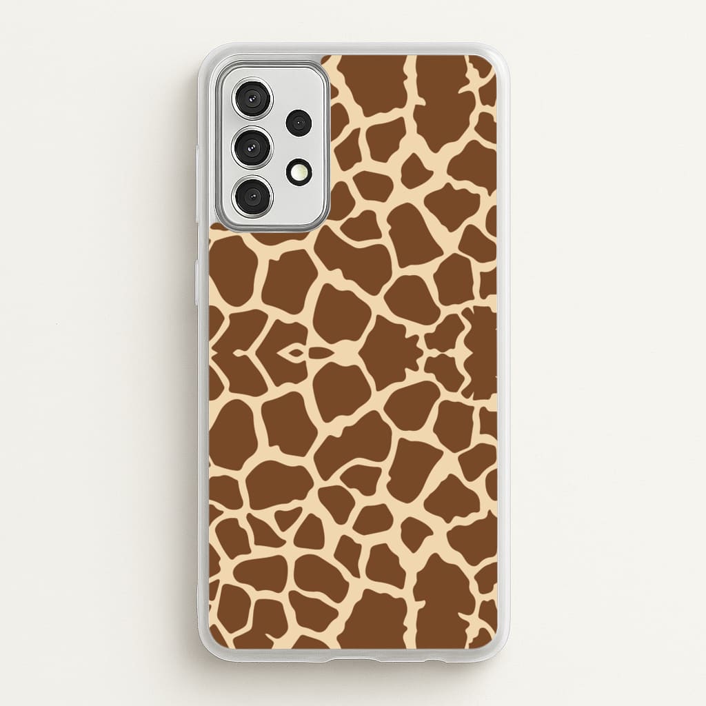 Giraffe - Animal Patterns - Animal Patterns Phone Case for Galaxy A52 / A52s
