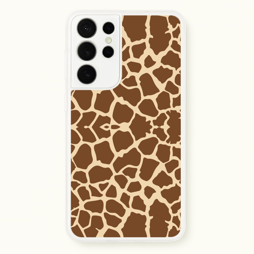 Giraffe - Animal Patterns - Animal Patterns Phone Case for Galaxy S21 Ultra
