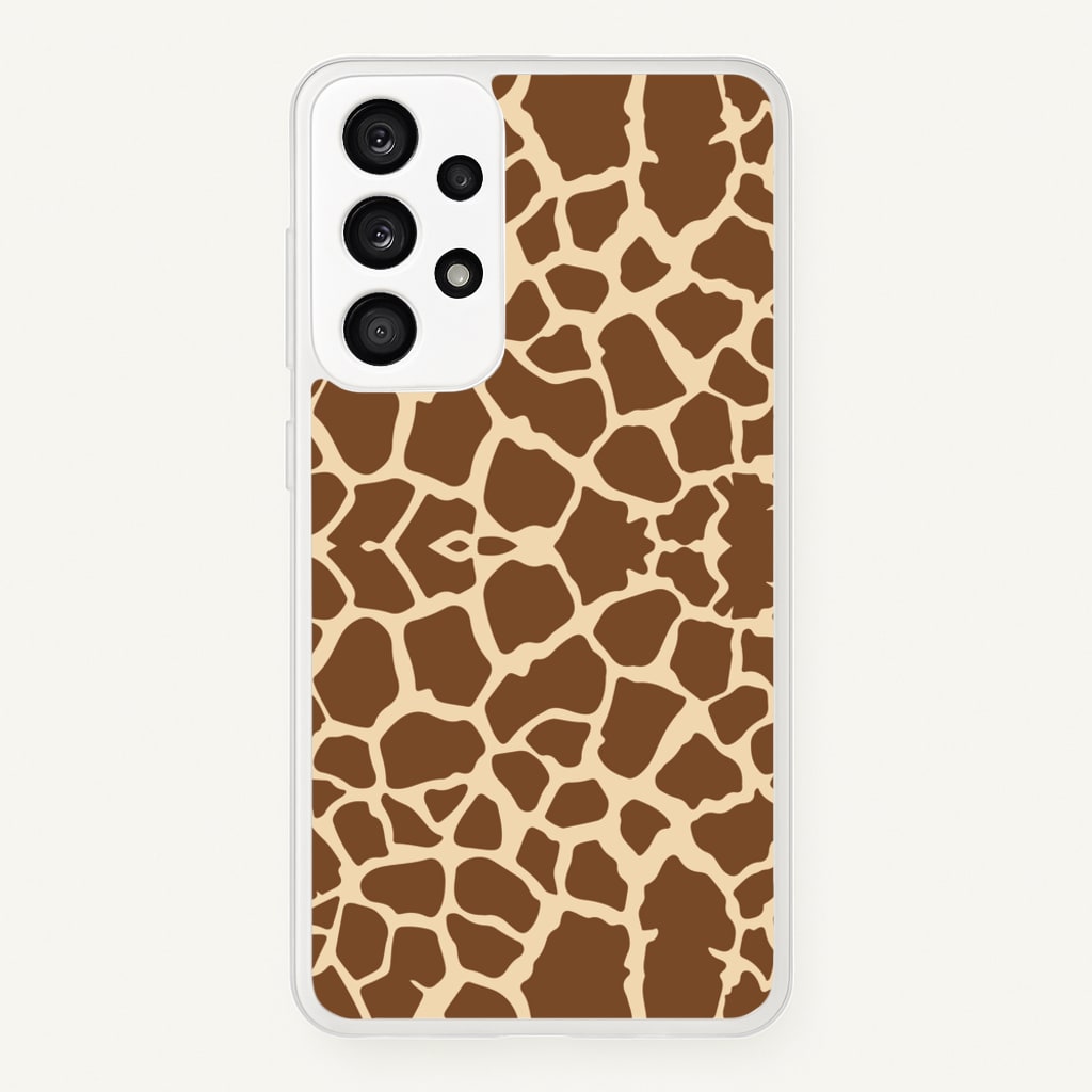 Giraffe - Animal Patterns - Animal Patterns Phone Case for Galaxy A33