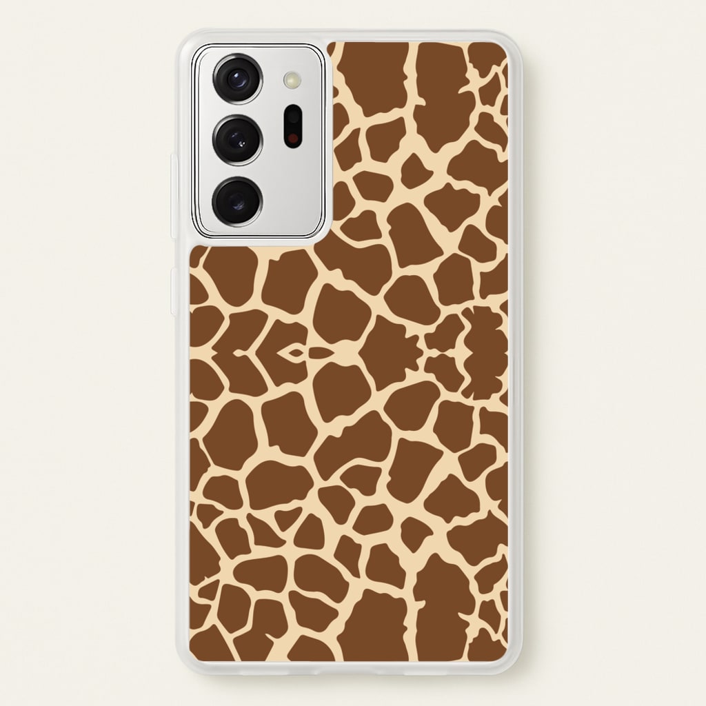 Giraffe - Animal Patterns - Animal Patterns Phone Case for Galaxy Note 20 Ultra