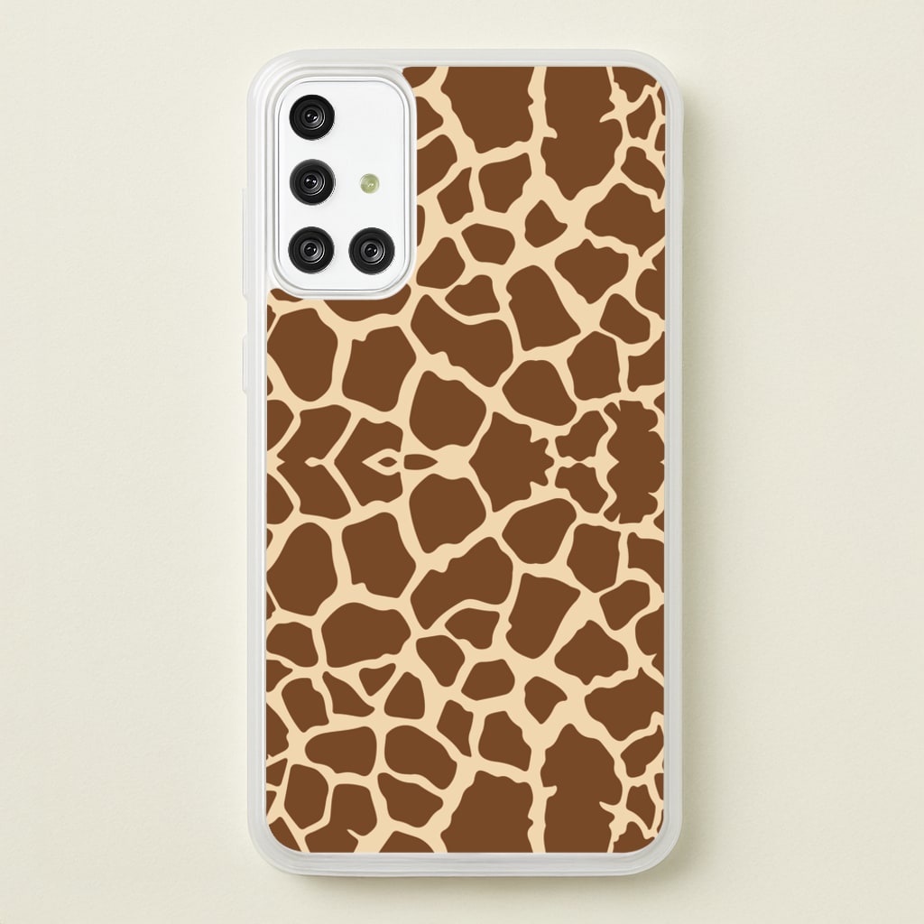 Giraffe - Animal Patterns - Animal Patterns Phone Case for Galaxy A71