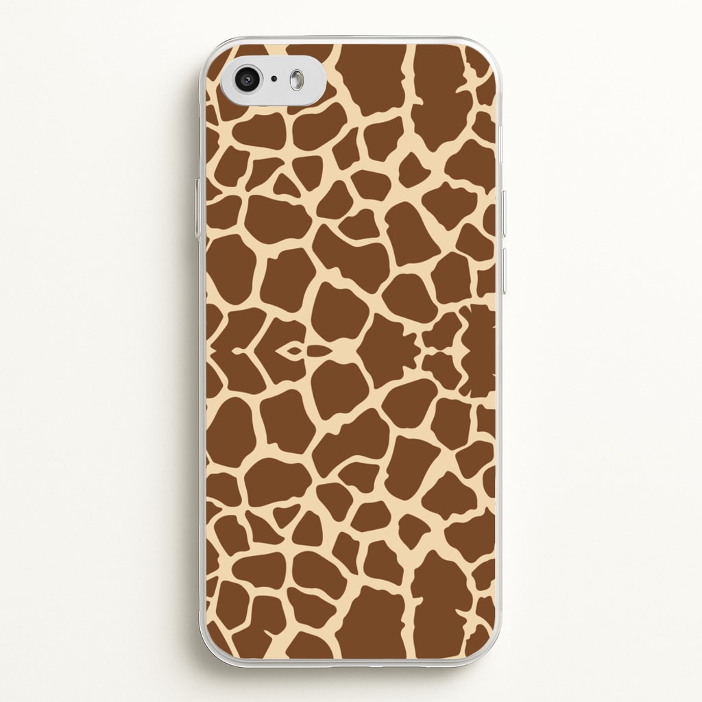 Giraffe - Animal Patterns - Animal Patterns Phone Case for iPhone 5 / 5s / SE 2016