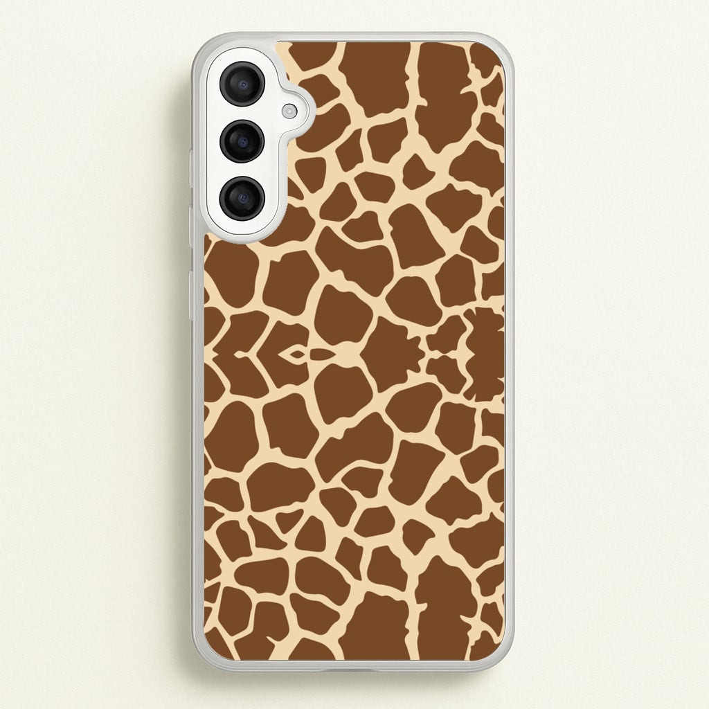 Giraffe - Animal Patterns - Animal Patterns Phone Case for Galaxy A36