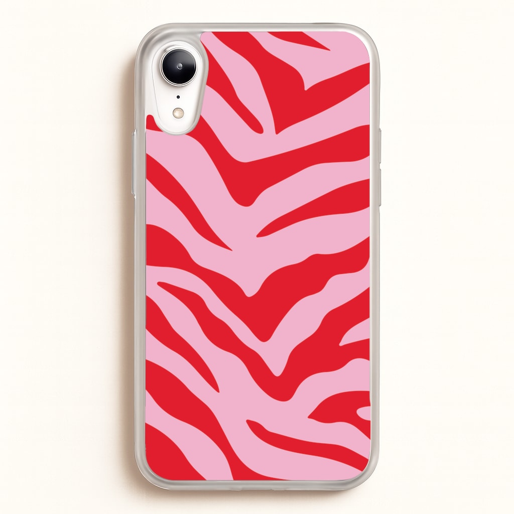Pink Zebra - Animal Patterns - Animal Patterns Phone Case for iPhone XR