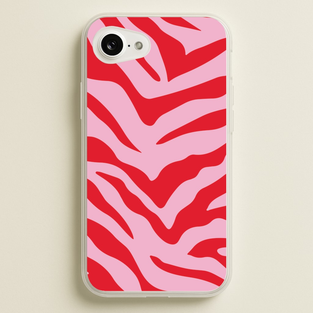 Pink Zebra - Animal Patterns - Animal Patterns Phone Case for iPhone 16e