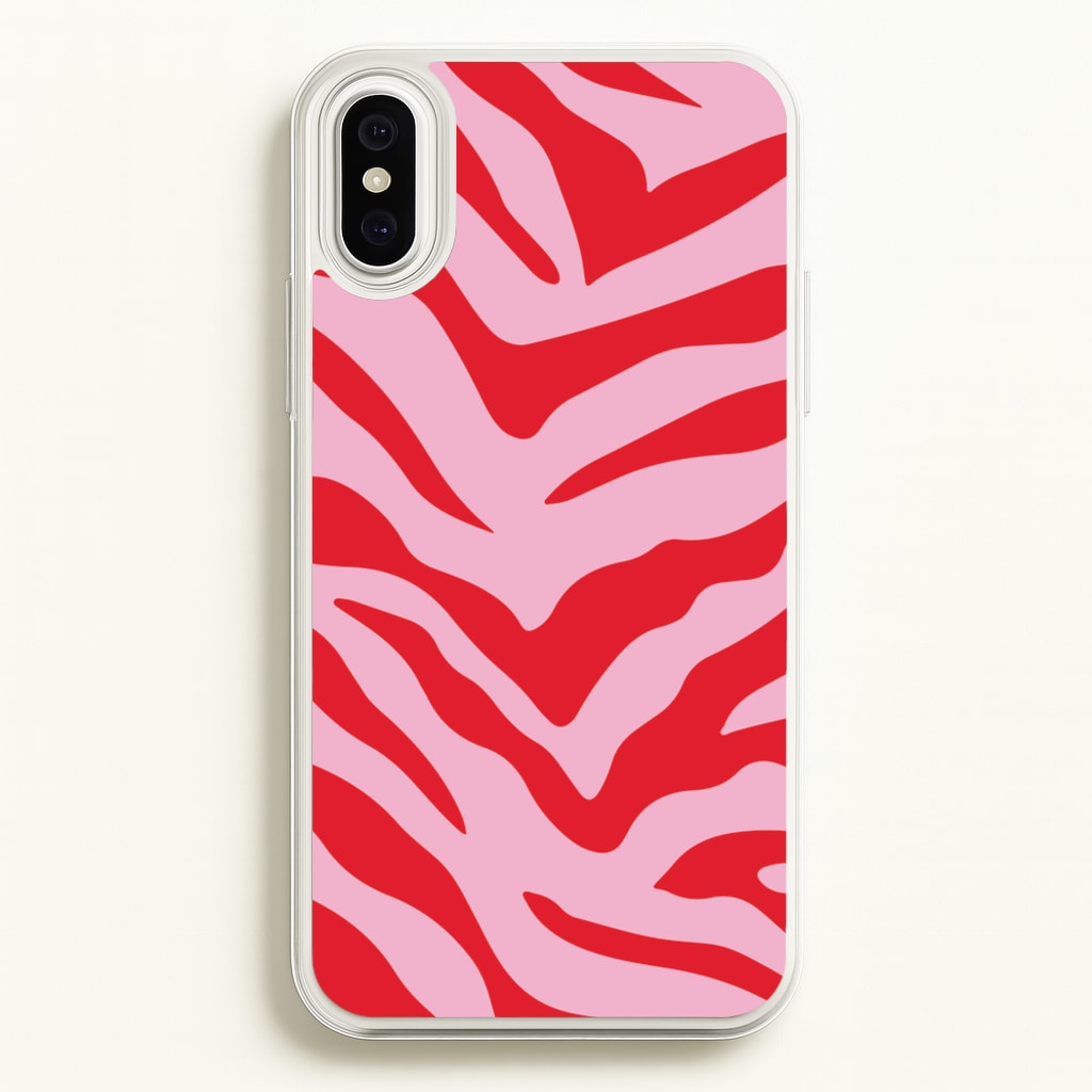 Pink Zebra - Animal Patterns - Animal Patterns Phone Case for iPhone XS Max