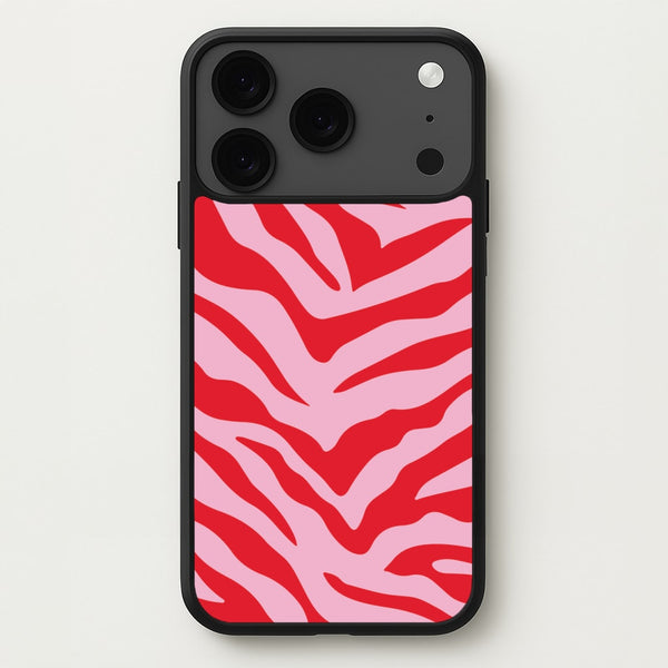 Pink Zebra - Animal Patterns Phone Case for iPhone 17 Pro