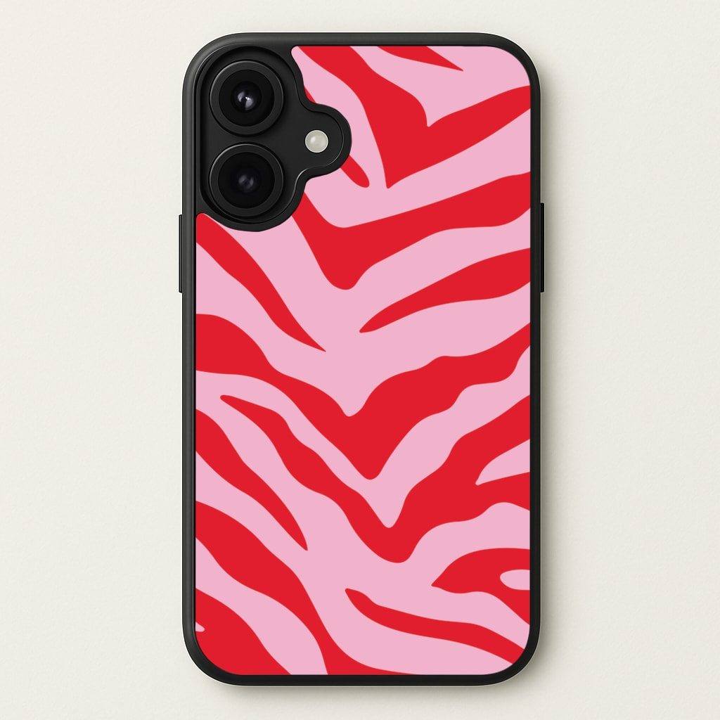 Pink Zebra - Animal Patterns Phone Case for iPhone 17