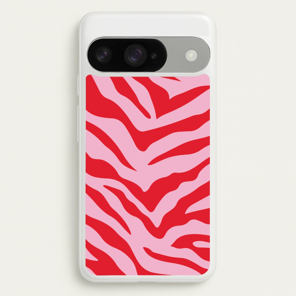 Pink Zebra - Animal Patterns Phone Case for Google Pixel 10 / 10 Pro