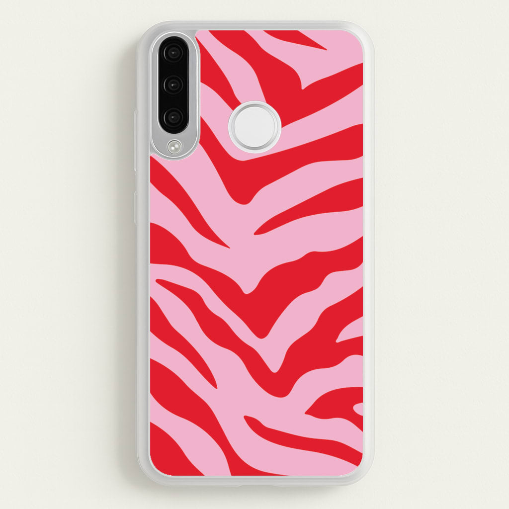 Pink Zebra - Animal Patterns - Animal Patterns Phone Case for Huawei P30 Lite
