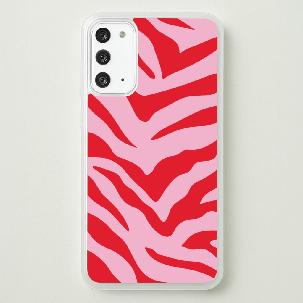 Pink Zebra - Animal Patterns - Animal Patterns Phone Case for Galaxy Note 20