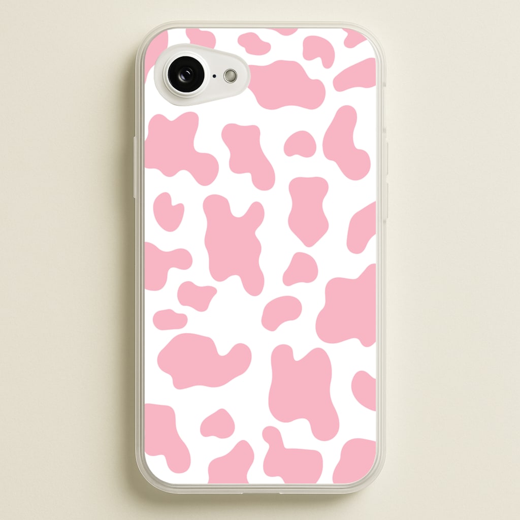 Pink Cow - Animal Patterns - Animal Patterns Phone Case for iPhone 16e