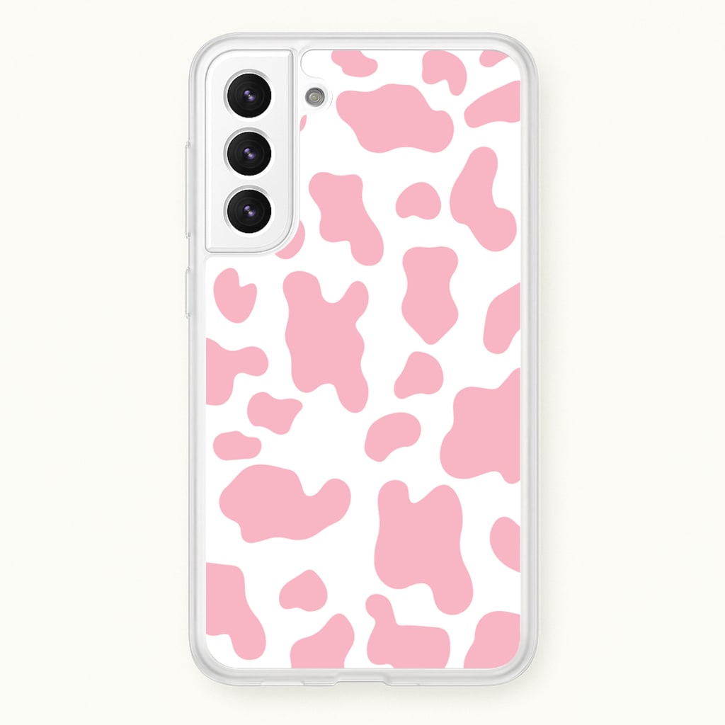 Pink Cow - Animal Patterns - Animal Patterns Phone Case for Galaxy S21FE