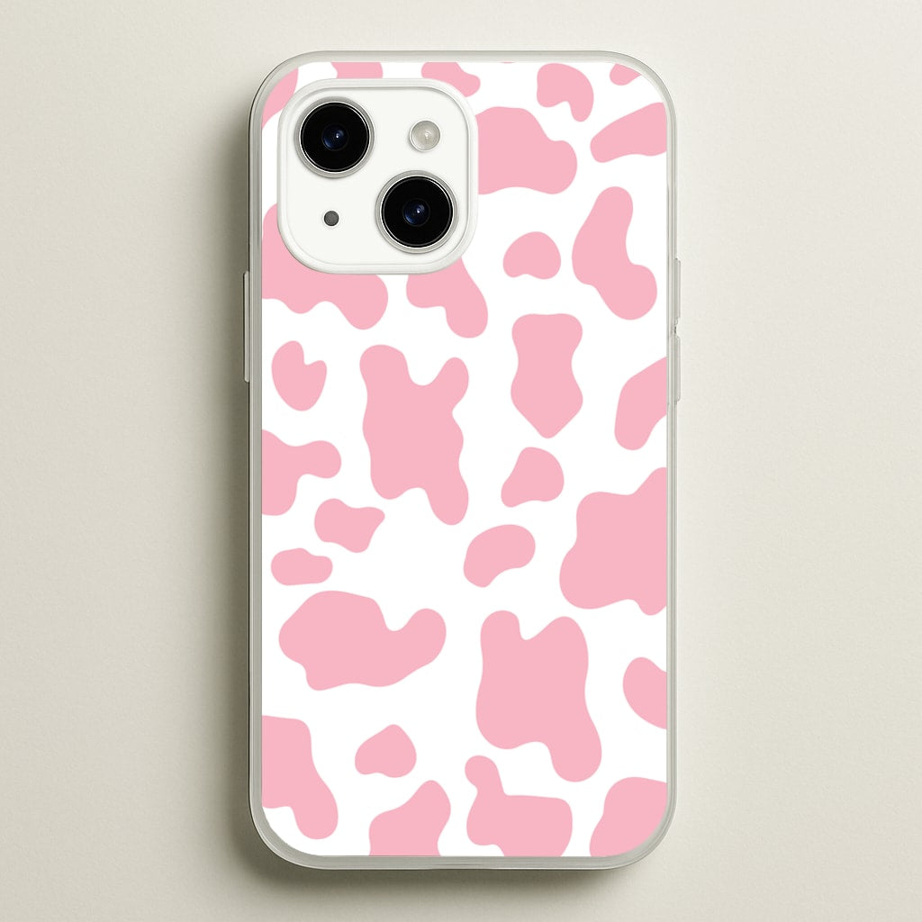 Pink Cow - Animal Patterns - Animal Patterns Phone Case for iPhone 14