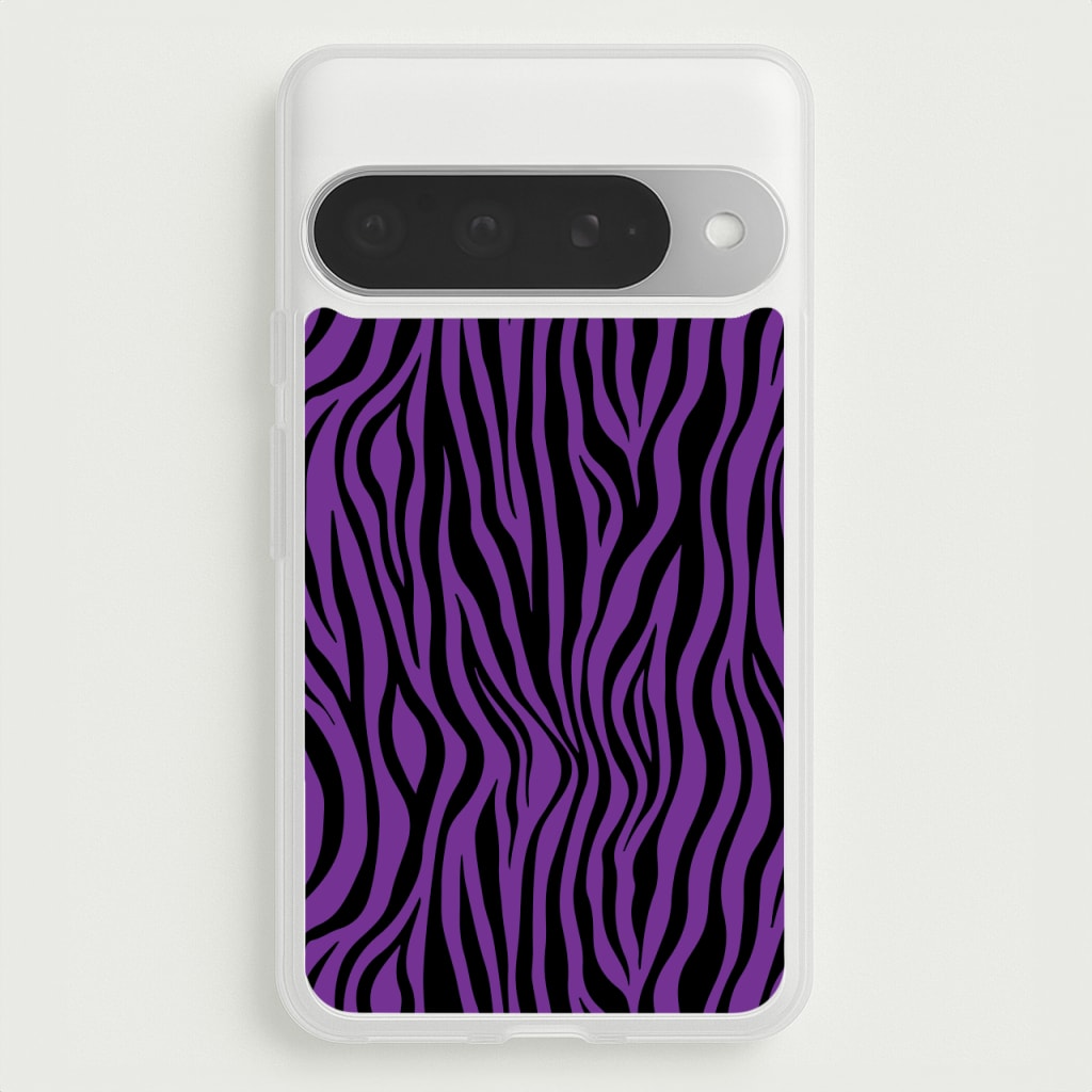 Purple Zebra - Animal Patterns Phone Case for Google Pixel 10 Pro XL