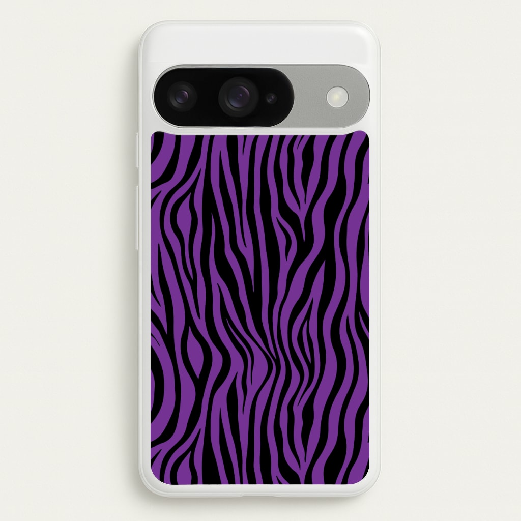 Purple Zebra - Animal Patterns Phone Case for Google Pixel 10 / 10 Pro