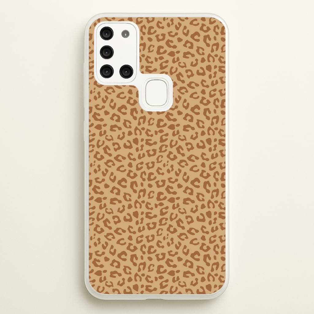 Leopard - Animal Patterns - Animal Patterns Phone Case for Galaxy A21s