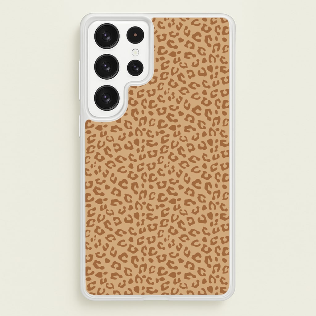 Leopard - Animal Patterns - Animal Patterns Phone Case for Galaxy S22 Ultra