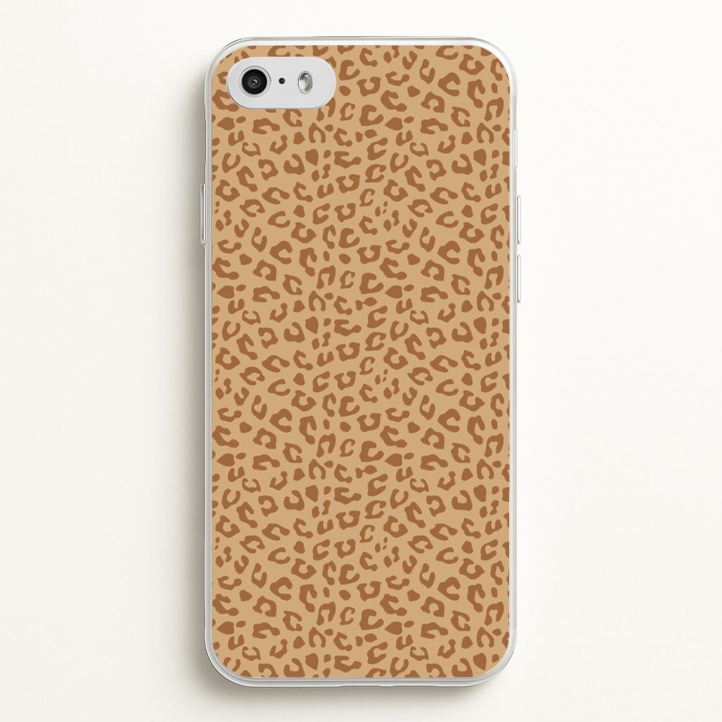 Leopard - Animal Patterns - Animal Patterns Phone Case for iPhone 5 / 5s / SE 2016