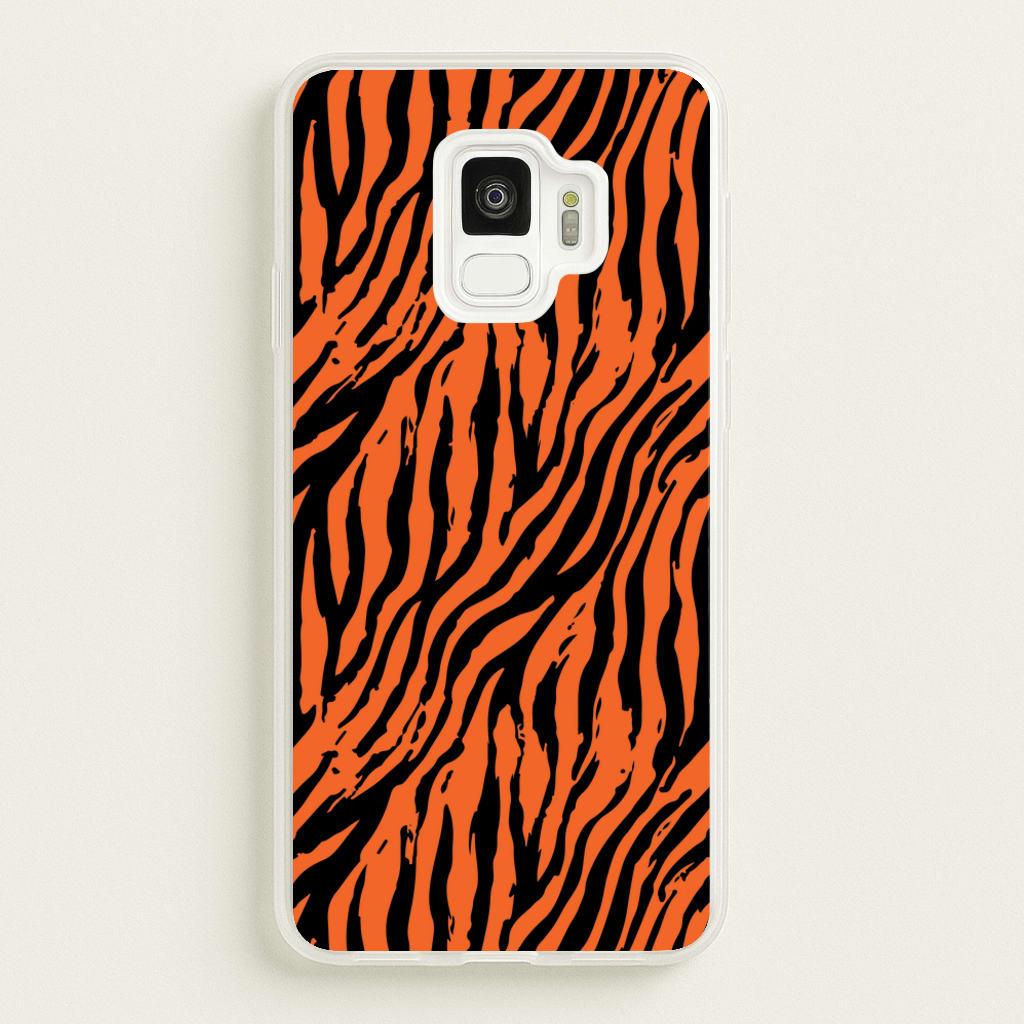 Tiger - Animal Patterns - Animal Patterns Phone Case for Galaxy S9