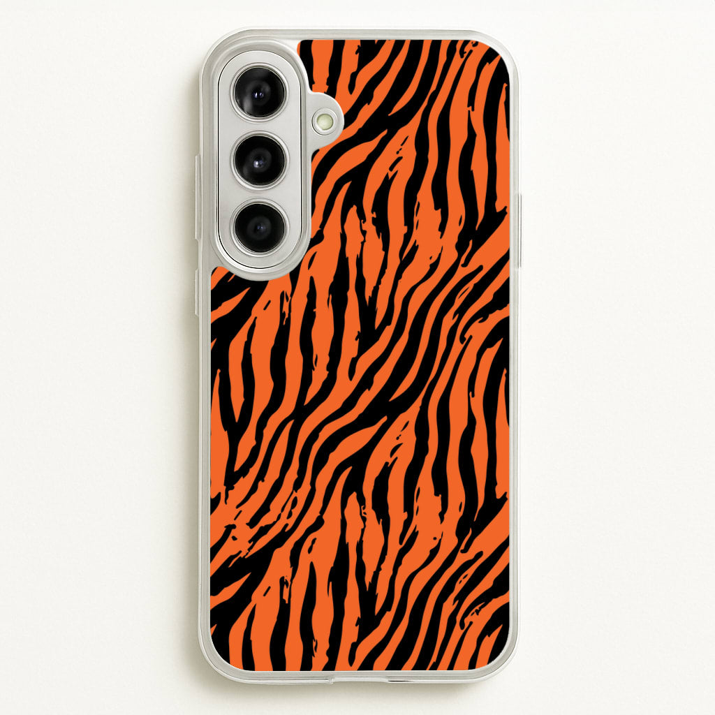 Tiger - Animal Patterns - Animal Patterns Phone Case for Galaxy A56
