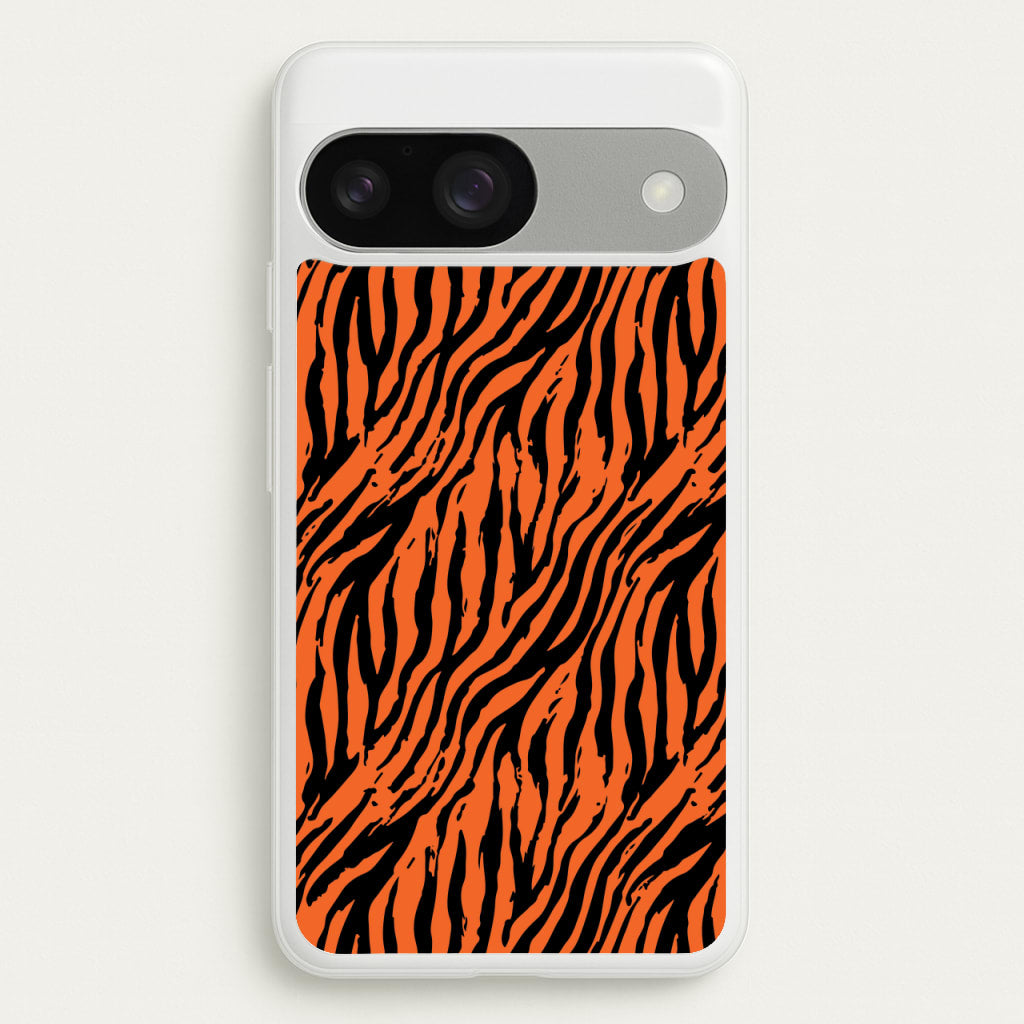 Tiger - Animal Patterns - Animal Patterns Phone Case for Google Pixel 9 / 9 Pro