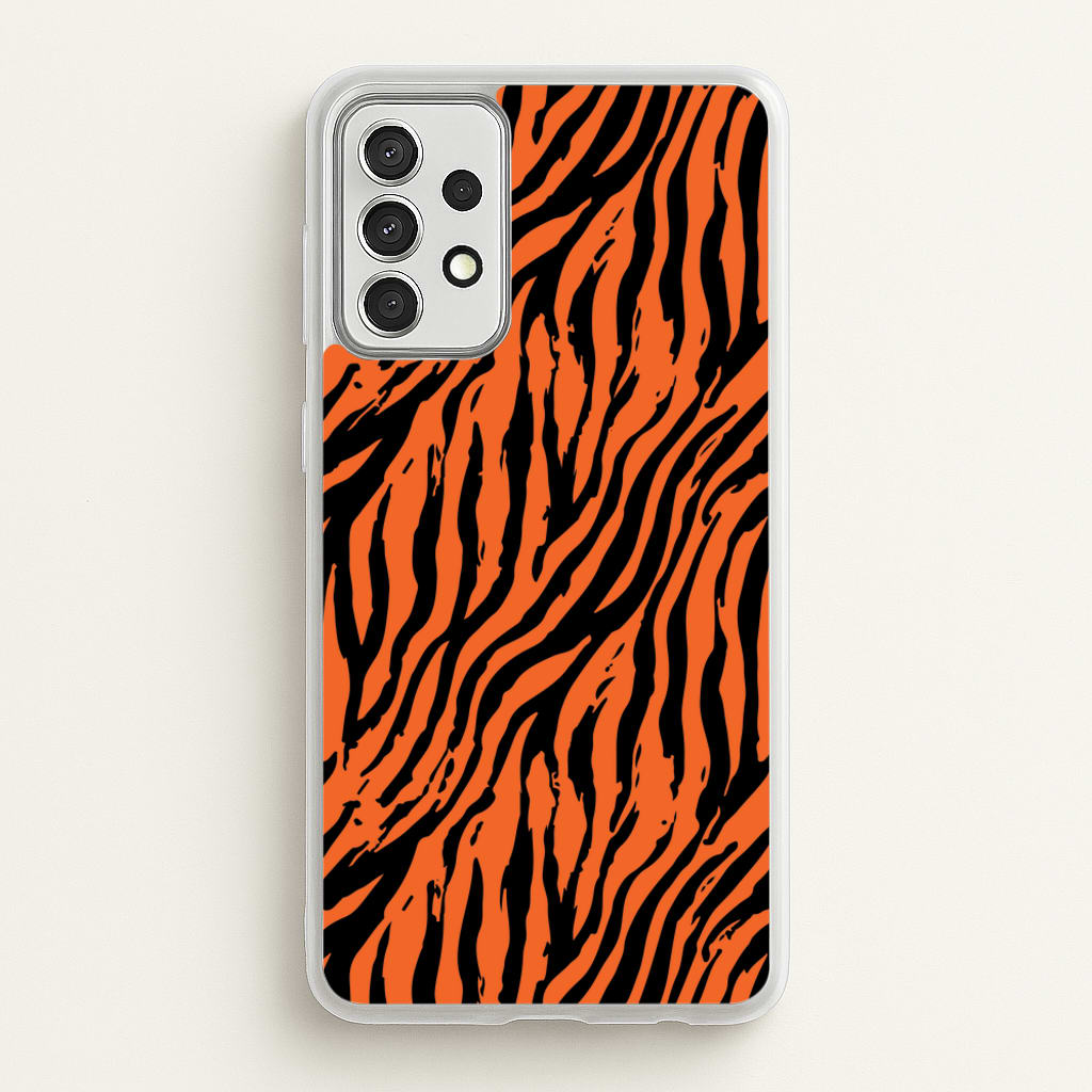 Tiger - Animal Patterns - Animal Patterns Phone Case for Galaxy A52 / A52s